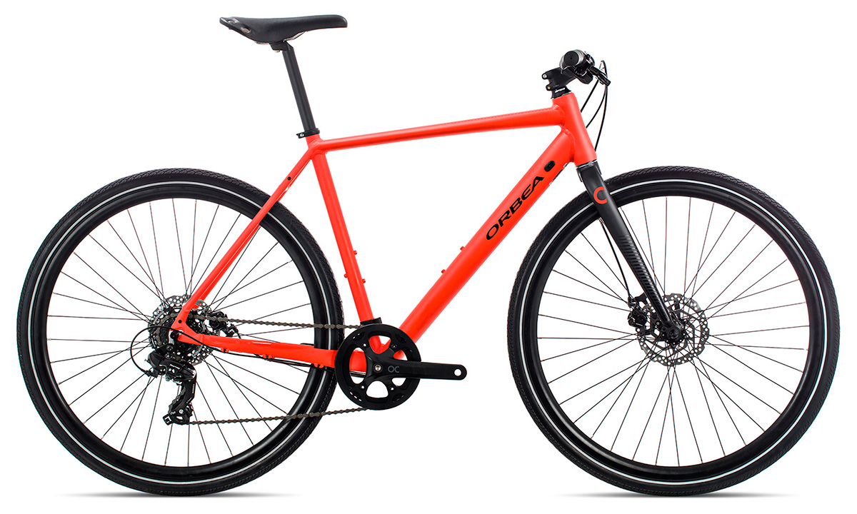 Фотография Велосипед Orbea Carpe 40 (2020) 2020 Красно-черный
